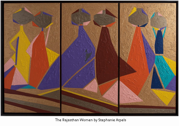 The Rajasthan Women by Stephanie Arpels
