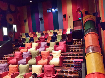 India – PVR ‘Superplex’ opens cute cinemahalls for kids at Noida