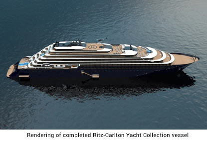 Spain– Inaugural Cruise of Ritz-Carlton Yacht Collection delayed to June 2020
