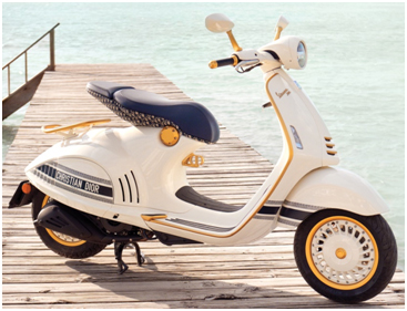 France / Italy – Dior and Vespa celebrate founding year 1946 with collaboration