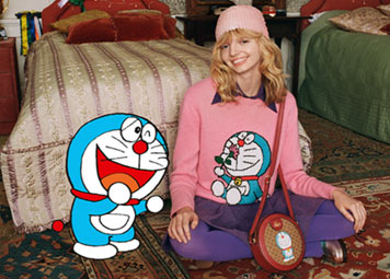 Italy – Gucci Celebrates Lunar New Year with Doraemon x Gucci Collection with Japan’s Manga character