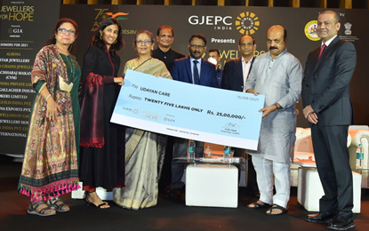 India – Gem & Jewellery Sector Felicitates Tokyo Olympic 2020 Winners At ‘Jewellers For Hope’